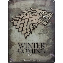 ABYstyle Game of Thrones - dekoračná ceduľa Stark