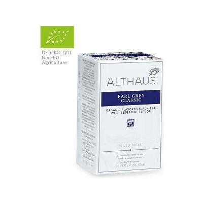 Althaus Čaj černý BIO EARL GREY Classic 20 x 1,75 g