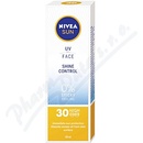 Přípravky na opalování Nivea UV Face Shine Control Cream zmatňující pleťový krém na opalování SPF30 50 ml