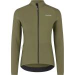 GripGrab Дамска фланелка с дълъг ръкав за колоездене GripGrab Women's PACR Thermal Long Sleeve Jersey Cycling jersey - Olive Green (156-2691-0312)