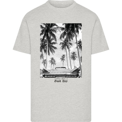 Mister Tee Тениска Today Was A Good Day Tee heather grey XXLUB-MT2677-00431 - Тъмносив, размер XS