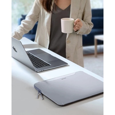 Tomtoc puzdro The Her Sleeve pre Macbook Pro 14" - Dark Gray/Blue A21C1B1