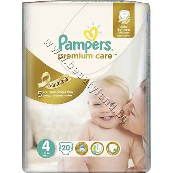 Pampers Пелени Pampers Premium Care Maxi, 18-Pack, p/n PA-0202447 - Пелени за еднократна употреба за бебета с тегло от 8 до 14 kg (PA-0202447)