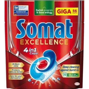 Somat Excellence kapsuly do umývačky riadu 56 ks