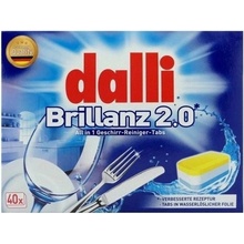 Dalli Brillanz Power All-in-one tablety do myčky 40 ks