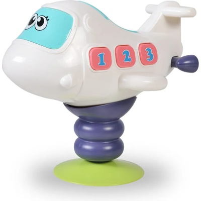 Moni Toys Музикална играчка Moni - Светещ самолет K999-139B (107914)