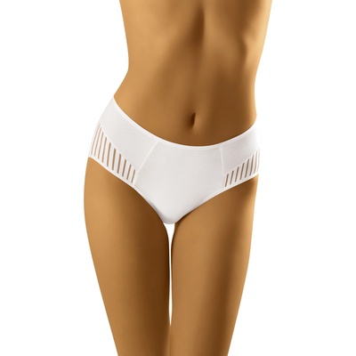 Wol-Bar Бикини Figi-Eco-Qu-Biae-BiayV-46587-Biały - Черен, размер L