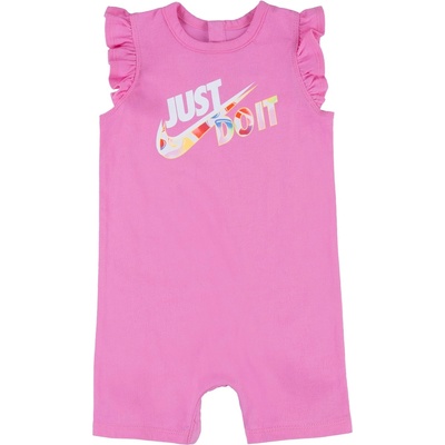 Nike Full Zip Romper Baby Girls - Psychic Pink