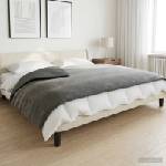 vidaXL Тежко одеяло Антрацит 120 x 180 cm 9 kg 100% Памук 205T (42044064)
