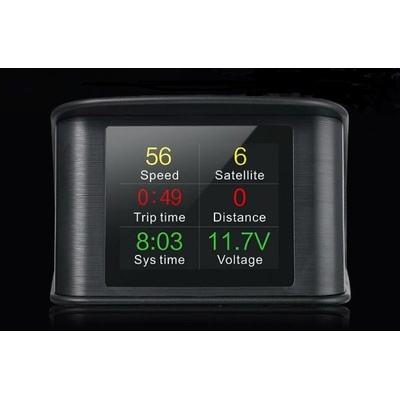 Palubní DISPLEJ 2,6" LCD, GPS měřič rychlosti – Zboží Mobilmania
