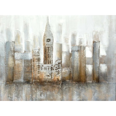 Maľovaný originál 90x120 Big Ben