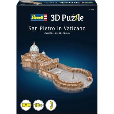 Revell 3D puzzle Bazilika svätého Petra Vatikán 68 ks