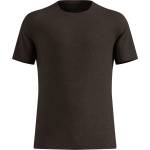 Odlo Мъжка спортна тениска Odlo Essential 365 T-Shirt Crew Neck S/S Sport shirt - Brown Granite Melange - размер XL (216-8997-0115)