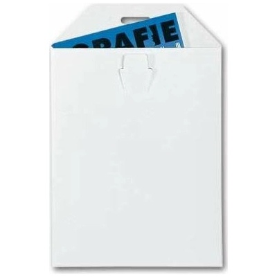 Kartonové obálky - A4, bílé, 100 ks