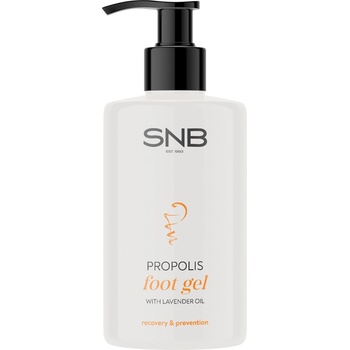 SNB Professional Активен гел за крака с прополис и лавандулово масло, 250 ml