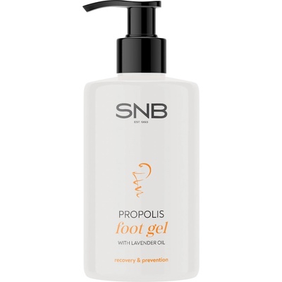 SNB Professional Активен гел за крака с прополис и лавандулово масло, 250 ml