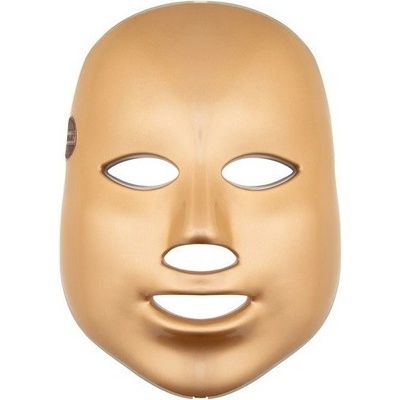 Ošetřující LED maska na obličej zlatá (LED Mask 7 Colors Gold)