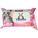 YUMOS мокри кърпи, Сензитив, 120 броя, Pink