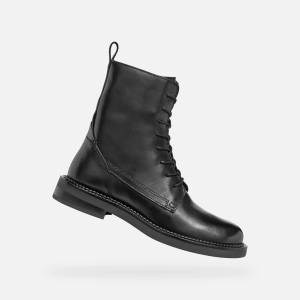 Geox Черни дамски обувки за глезена Geox Serilda Geox | Cheren | ЖЕНИ | 42