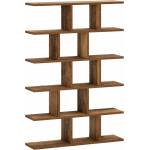 vidaXL Стенен рафт Дъбова дървесина 70 x 17 x 101 см (8015006)