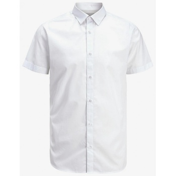 Jack & Jones Joe pánská košile s krátkým rukávem bílá