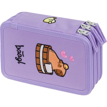 Baagl Училищен пенал три етажа Капибара BAAGL | Lilav | Момичешки | UNI