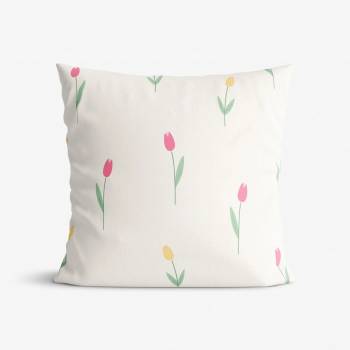 Goldea bavlna tulipány 30 x 50 cm