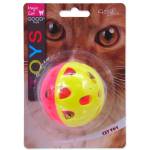 Magic Cat Играчка Magic Cat топка неон джъмбо с камбанка 6см (453-30033)