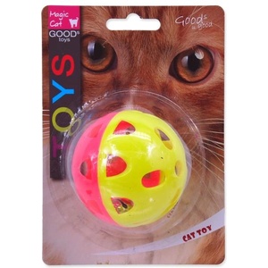Magic Cat Играчка Magic Cat топка неон джъмбо с камбанка 6см (453-30033)