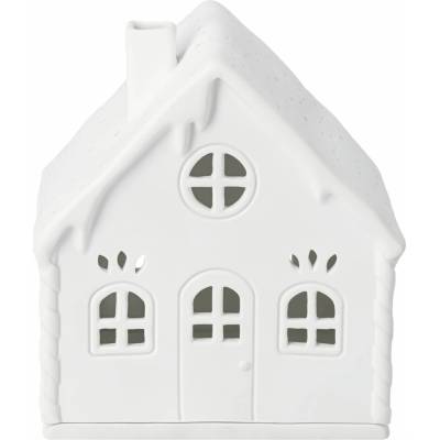 räder Porcelánový svícen domeček Candy Cane, bílá barva, porcelán
