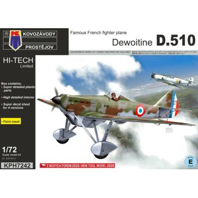 Kovozávody Prostějov Dewoitine D.510 HI-TECH Limited 1:72