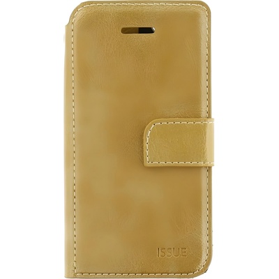 Molan Cano Книга Калъф за Motorola Moto G100 - Златен KP11531