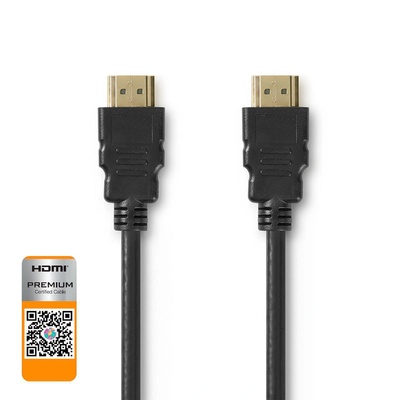 Nedis CVGP34050BK10 Premium HDMI - HDMI кабел 1м - черен (CVGP34050BK10)