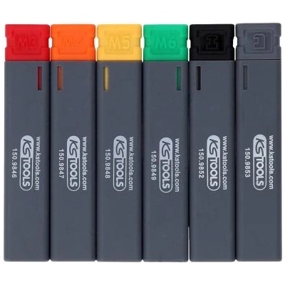 Sada zahnutých żroubováků KS TOOLS 151.2470