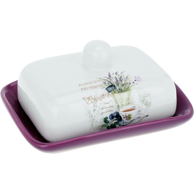 Banquet Máslenka keramická LAVENDER OK 60ZF1069-A