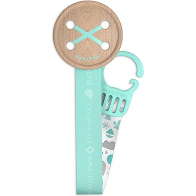 Suavinex klip se stuhou Memories modrá – Zboží Dáma