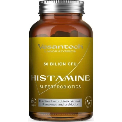 Vesantech Probiotika Histamine 50 mld CFU 60 vegan kapslí