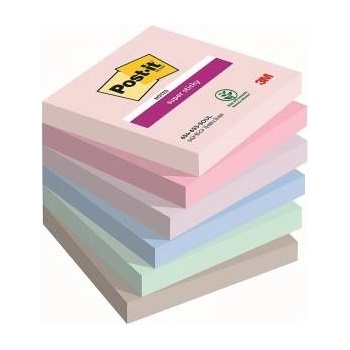 Post-it 3M Sticky Notes Post-it® Super Sticky, SOULFUL, 76x76mm, 6x90 cards
