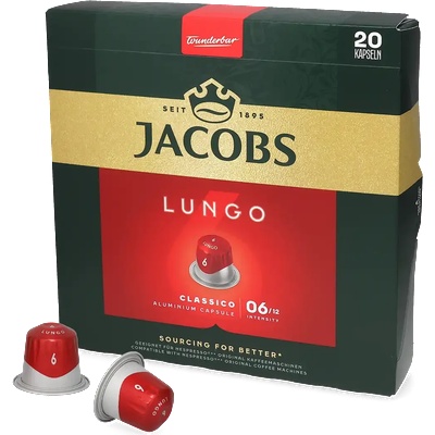 Jacobs | Lungo 6 Classico - 20 капсули за Nespresso®