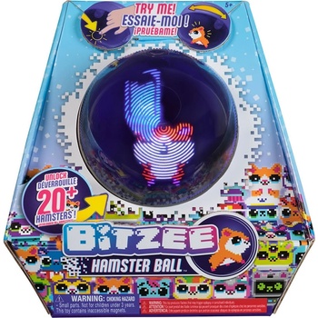 Spin Master Интерактивна играчка Bitzee Digital Pet - Hamster Ball (22908)