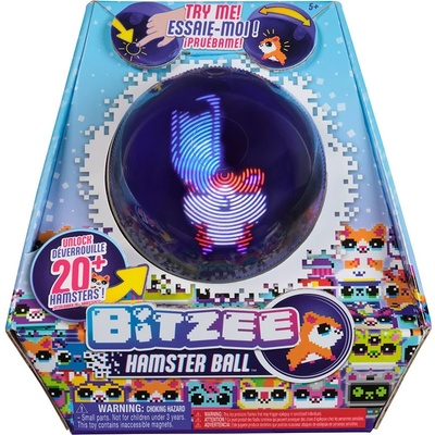 Spin Master Интерактивна играчка Bitzee Digital Pet - Hamster Ball (22908)
