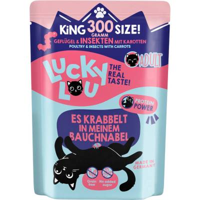 Lucky Lou Adult drůbež a hmyz 2 x 300 g