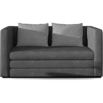 Eltap Сив шенилов разтегателен диван 132 cm Neva - ELTAP (Neva 07)