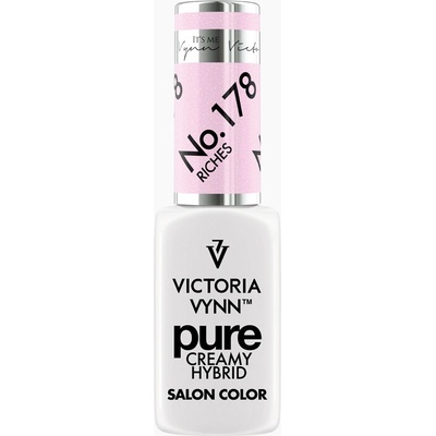 VICTORIA VYNN Hybridní gel lak PURE CREAMY HYBRID 178 Riches 8 ml