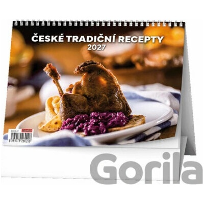 České tradiční recepty stolní Baloušek 2027