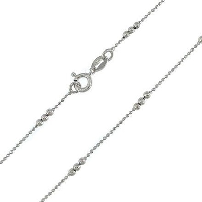 Infinity Silver Stříbrný řetízek kuličkový drobný 58500542