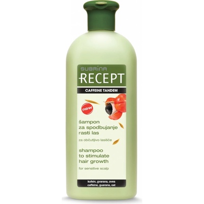 Subrina Recept Caffeine Tandem Šampon 400 ml