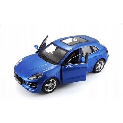 Bburago Model Porsche Macan 18-21077 čierny 1:24