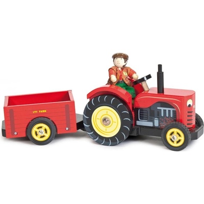 Le toy Van Červený traktor