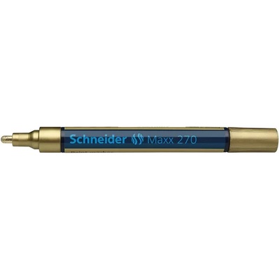 Schneider Лаков маркер, 1-3 мм, SCHNEIDER "Maxx 270", златен 127053 (127053)